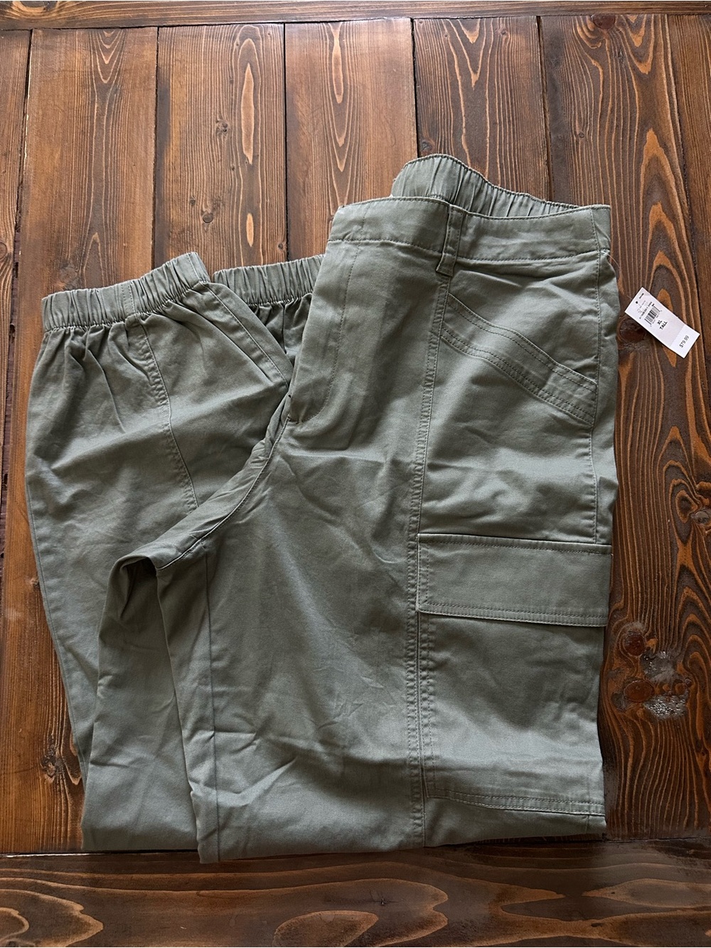 Gap Olive Green Cargo Jogger Pants XL Tall